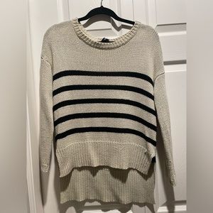 Design Lab Striped Sweater